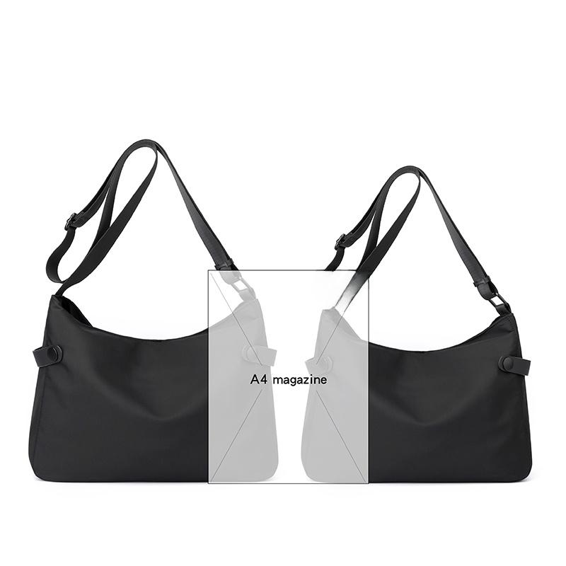 Men's Casual Large Capaci Messenger Bag Lightweight Single Shoulder Backpack Fashion Crossbody Bag Korean Sle Youth Leisure