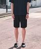 STCO Crease Full Elastic Half Pants_Black (Wide Fit)_Shpxb41Wsb