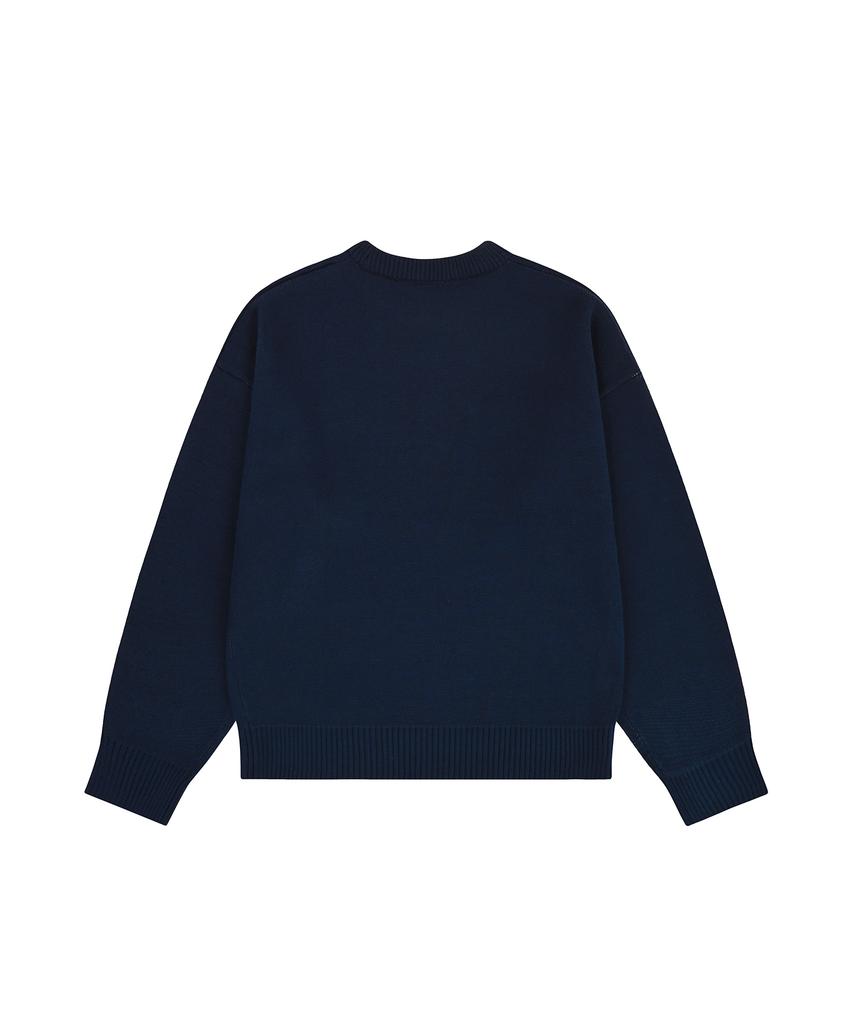 Opeunyadeu(Owai) Modify Odolly Knit - Navy