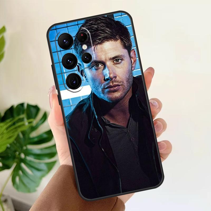Supernatural Jensen Ackles Soft Case For Samsung Galaxy S25 S24 S23 S22 S21 Ultra S9 S10 Plus S23 FE S24 FE Phone Cover