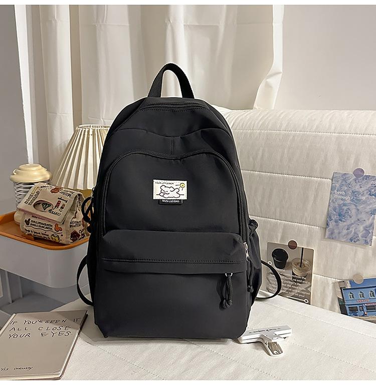 Cartable Design étudiant lycée cartable fille, cartable collège étudiant collège couleur unie étudiant collège simple polyvalent
