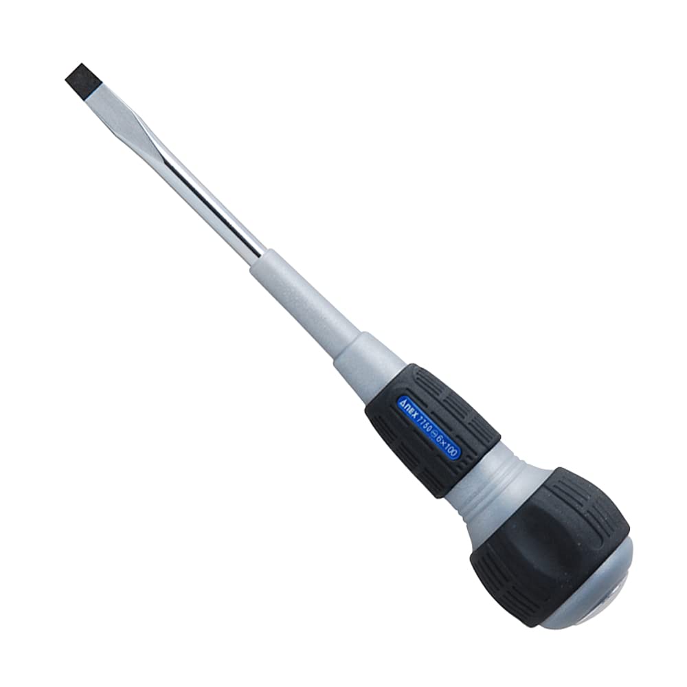 ANEX Slit Power Handle x 100 Driver, Through-Type (Ball) -6 No.7750 чёрный