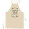 Tablier De Cuisine - Léa - Motif Magie De Noël - Coton Résistant - Impression Française