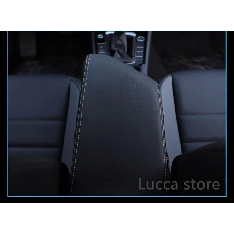 Suede Warp For VW Volkswagen Jetta MK5 MK6 MK7 Accessories Leather Central Armrest Box Protection Sleeve Box