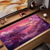 Romantisches Anime-Illustrationsdesign Großes Mauspadd Schreibtischunterlage Gaming-Matten Schreibtischzubehör Büro-Mauspad Tischmatten Mauspad