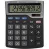 Desktop Calculator - ESPERANZA - ECL101 TALES - 12 Digits - Black - Battery