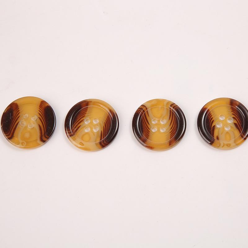 Pryskyřičné knoflíky Phoenix Tail - Tenké, Široký okraj pro Pracovní oděvy, Košile, Župany & Dětské oblečení. Všestranný na kabáty.