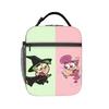 The Fairly Odd Parents Insulated Lunch Bag for Men Women  Storage Food Box Portable Cooler Thermal Lunch Boxes For Picnic