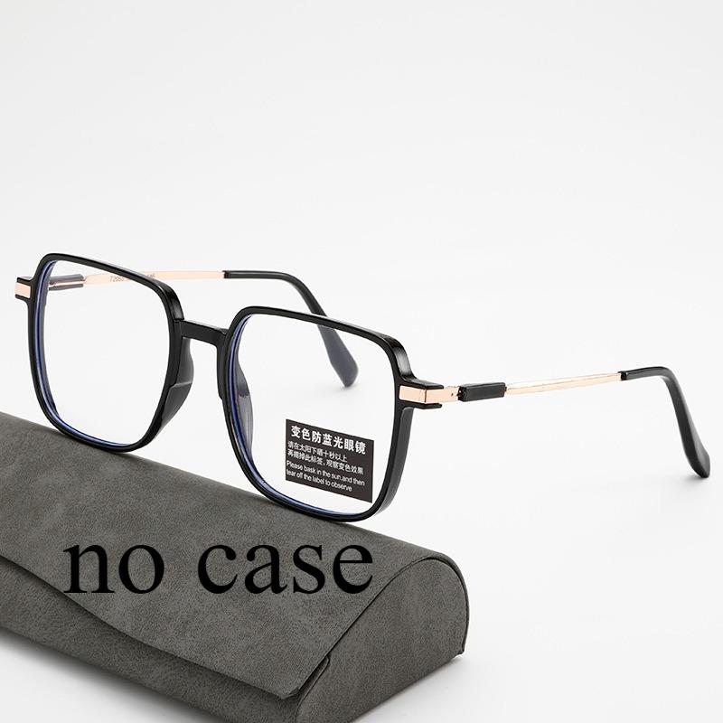 New Anti Blue Light Color Changing Glasses for Women with Large Square Frames and Ultra Light Anti Blue Light Glasses