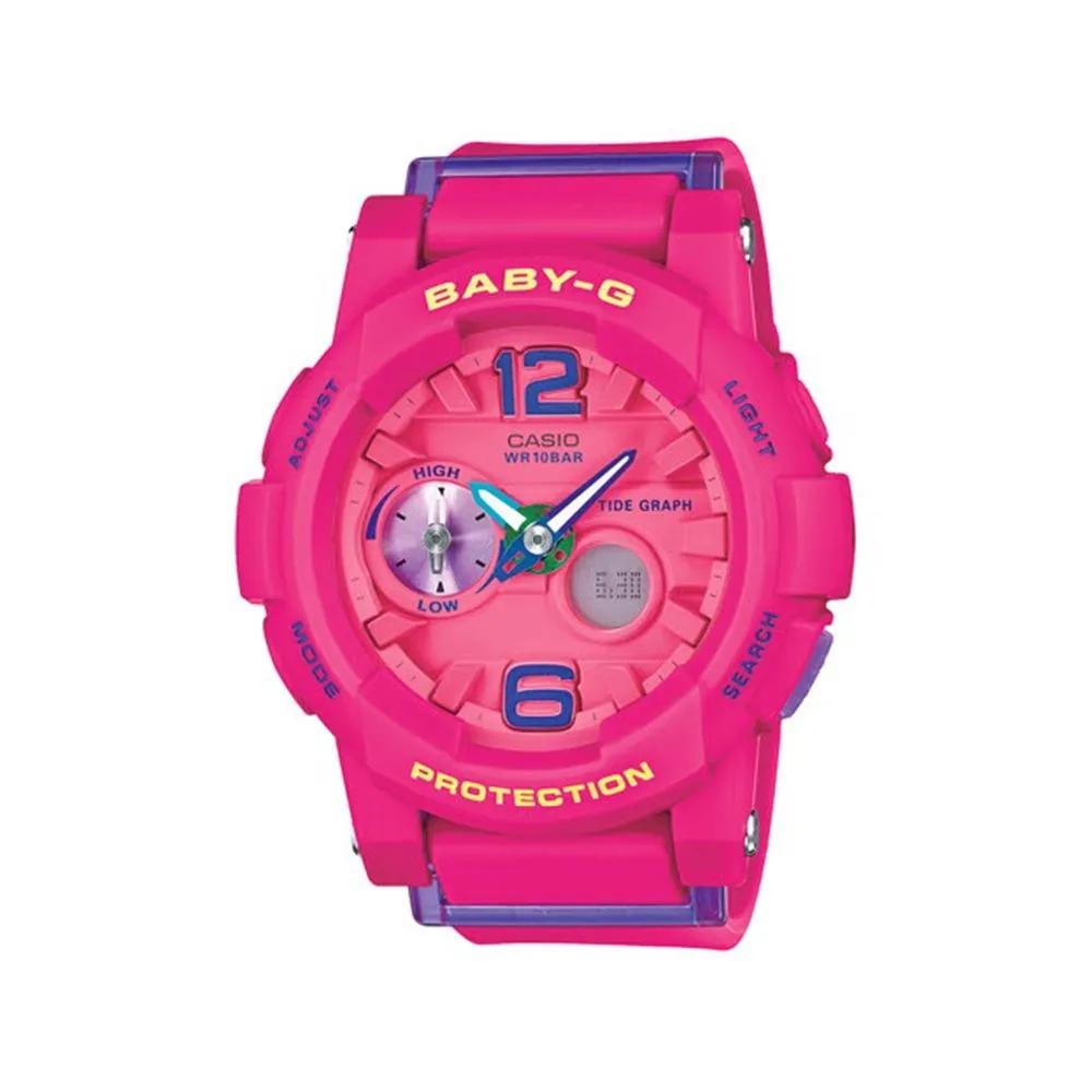 BABY-G Women s Urethane Band Watch BGA-180-4B3