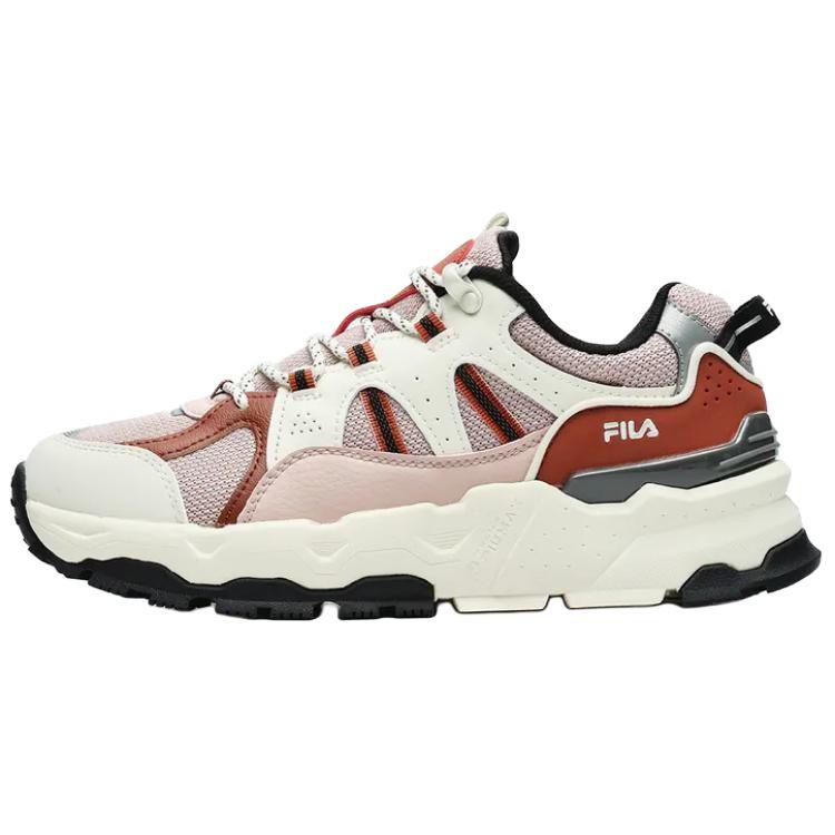 

New FILA Trek 1S Low Top Casual Shoes Women s White Pink F12W242119FRW 37.5