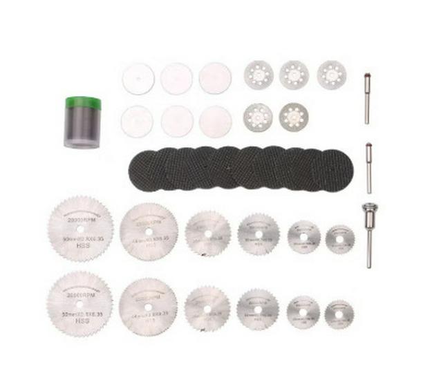 Power Drill Circular Saw Blade Set - High-Speed Steel Thin Cutting Disc for Woodworking and Electric Grinder