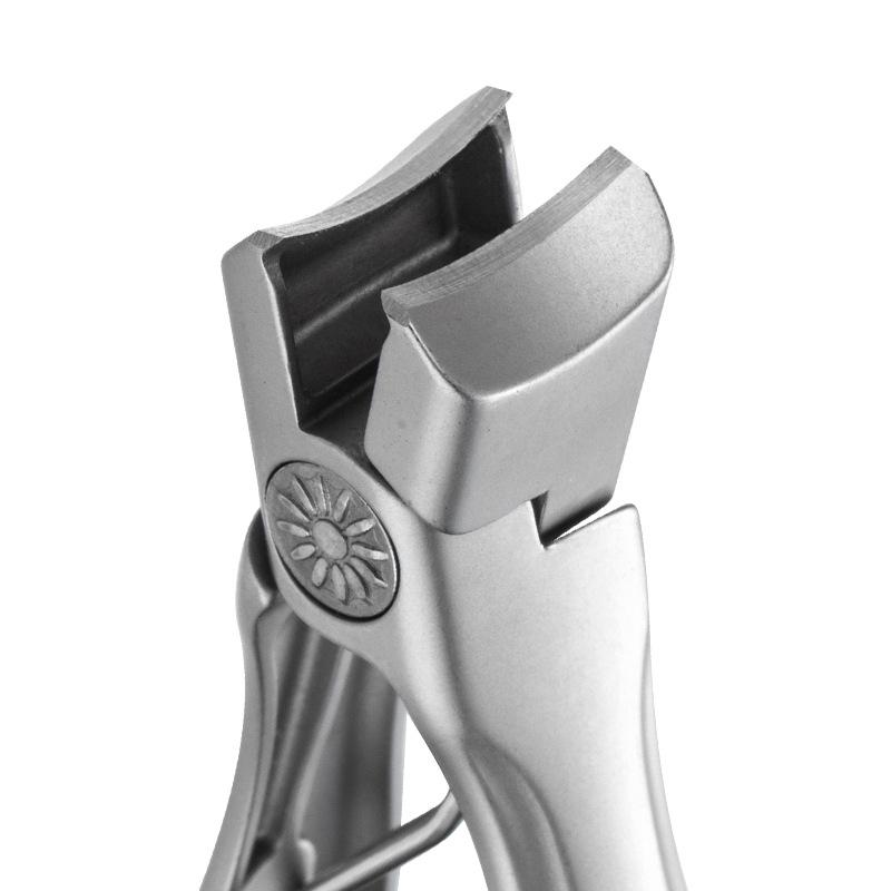 Stainless Steel Nail Clipper Splash-Proof Large Opening Nail Clipper Portable Dead Skin Removal Nail Clipper Cuticle Trimmer
