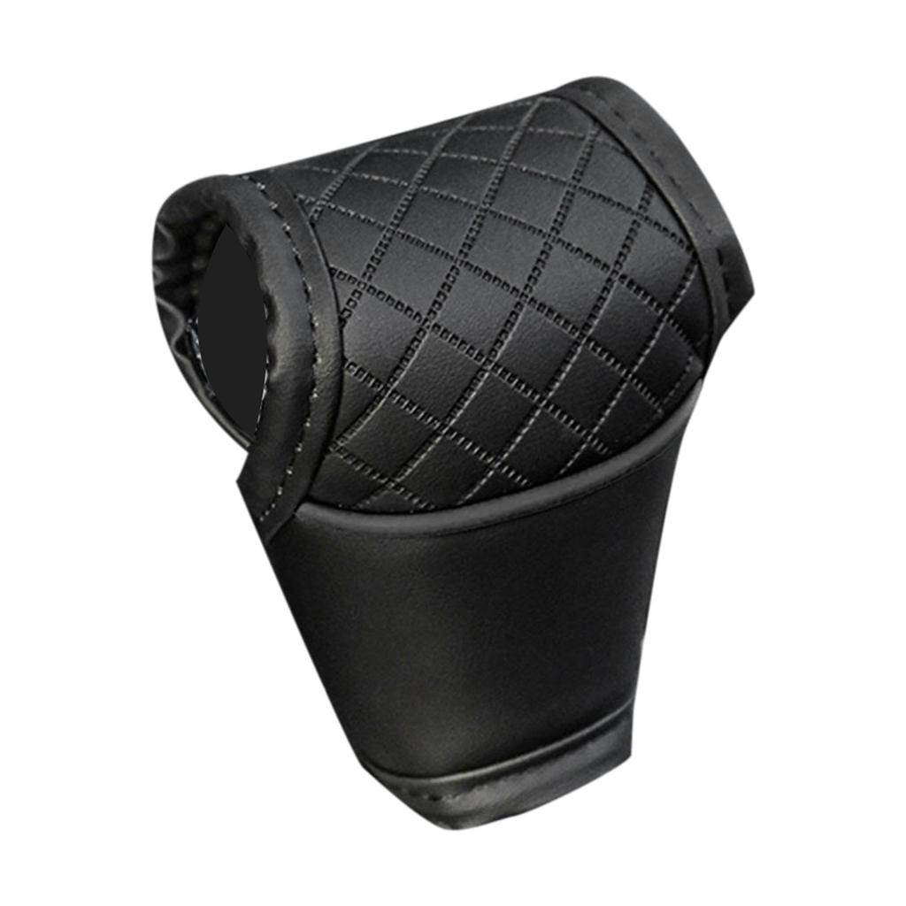 Car Gear Cover, Leather Shift Knob, Gear Lever Leather Gear Shift Knob Cover, Manual