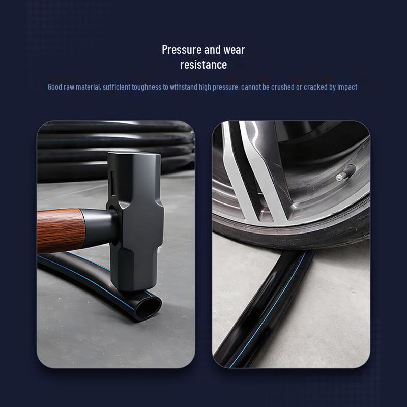 Mandeli Black PE Hot Melt Water Supply Pipe