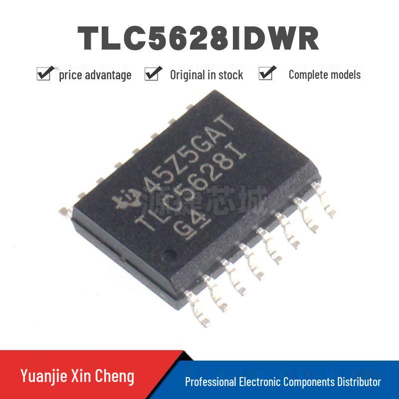 TLC5628IDWR Digital-to-Analog Converter Chip, SOIC-16 IC.