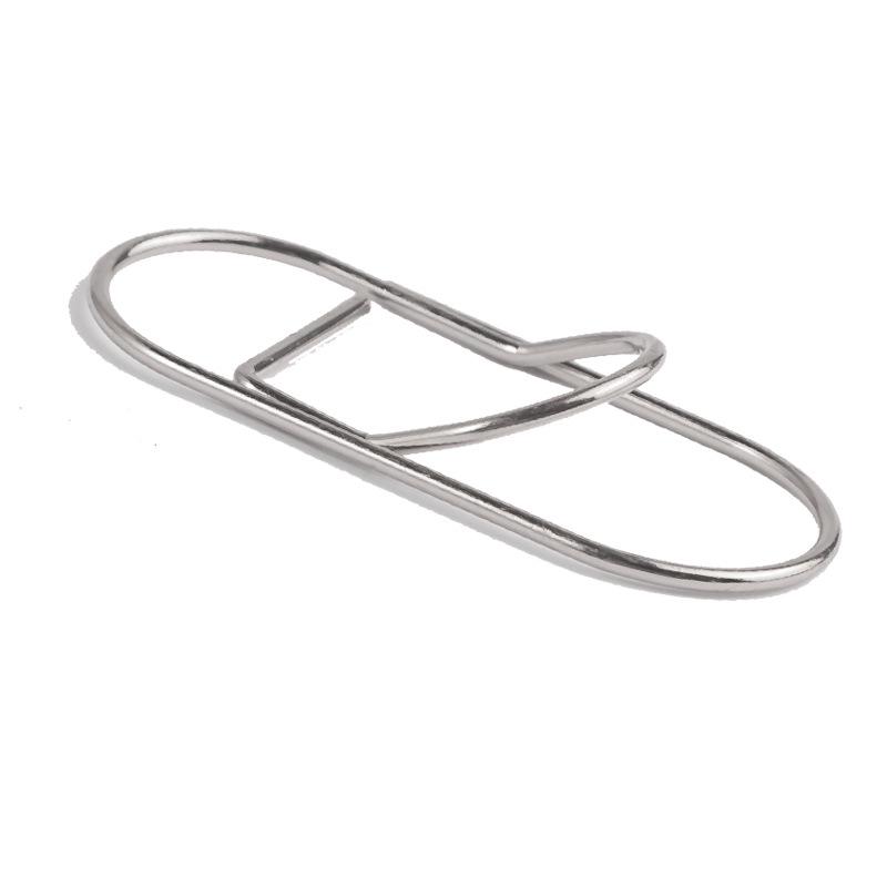 Heart-Shaped Metal Pen Holder Clip - Creative Notebook Accessory