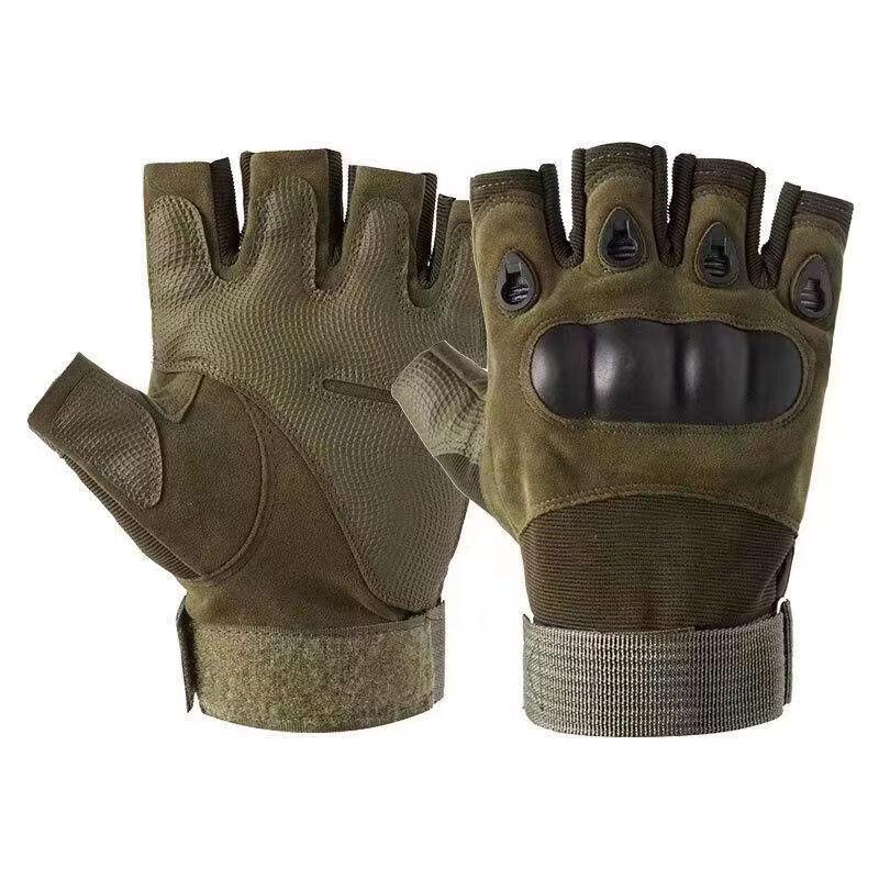 Men s Half-Finger Tactical Combat Gloves