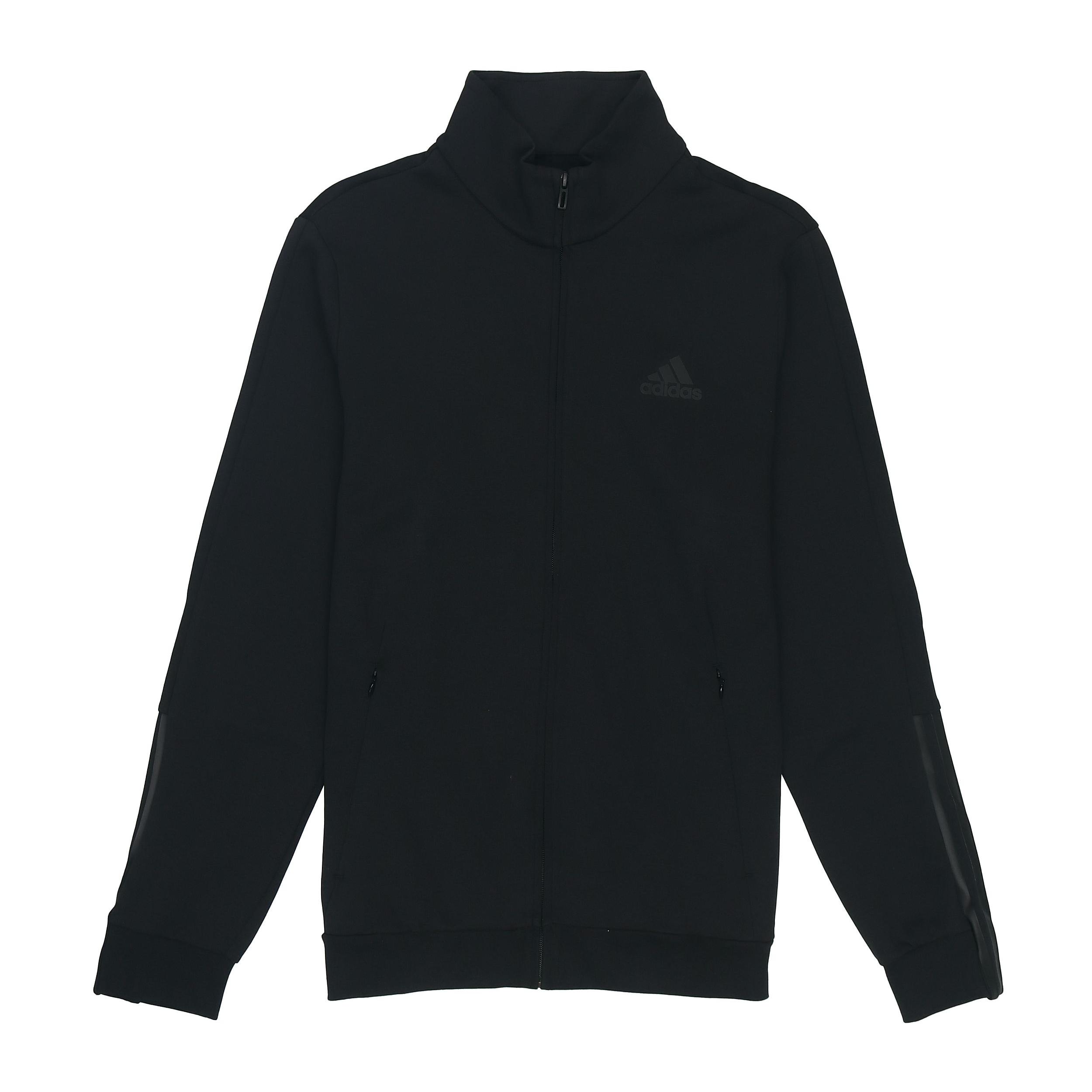 

New Adidas ESSENTIALS Jacket Men s Black H12217 S