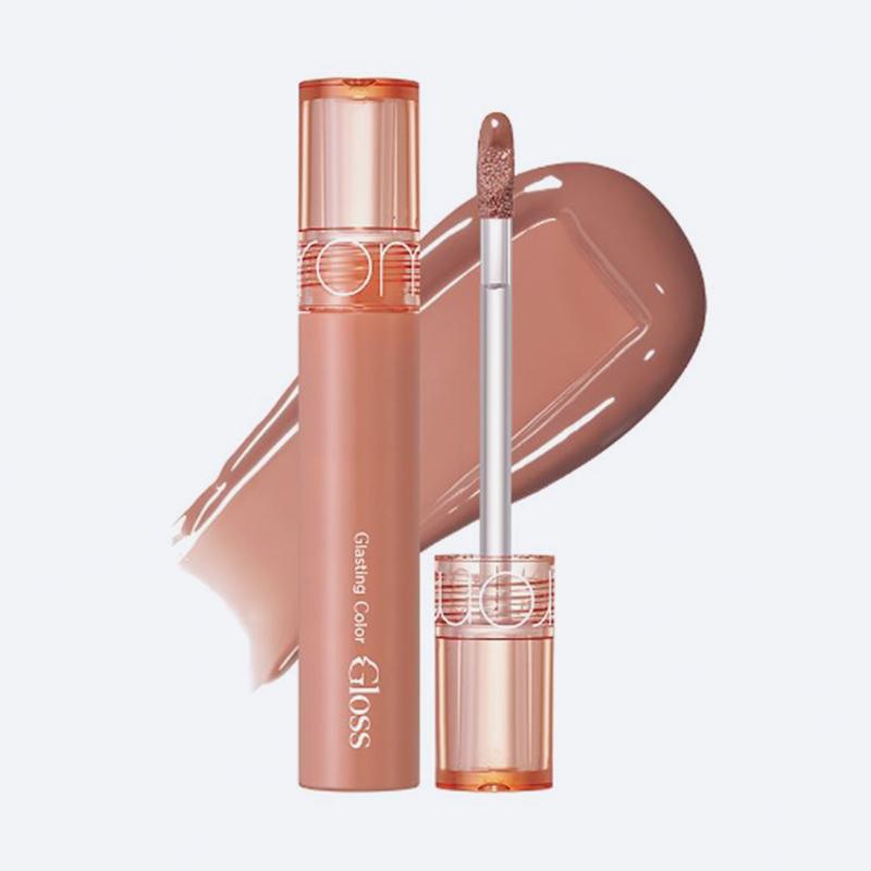rom&nd Glasting Color Gloss Lippen-Tönung 4g – 8 Farbtöne 2. Nutty Vague