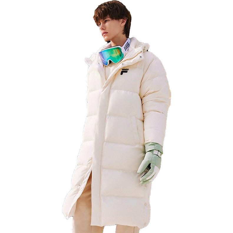 Fila Fusion FOB Down Jacket Men's Wheat Cream T11U343905F-BG