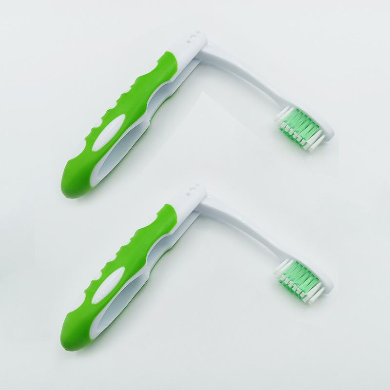 Hygiene Oral Portable Disposable Foldable Travel Camping Toothbrush Hiking Tooth Brush Tooth Cleaning Tools Folding Toothbrush