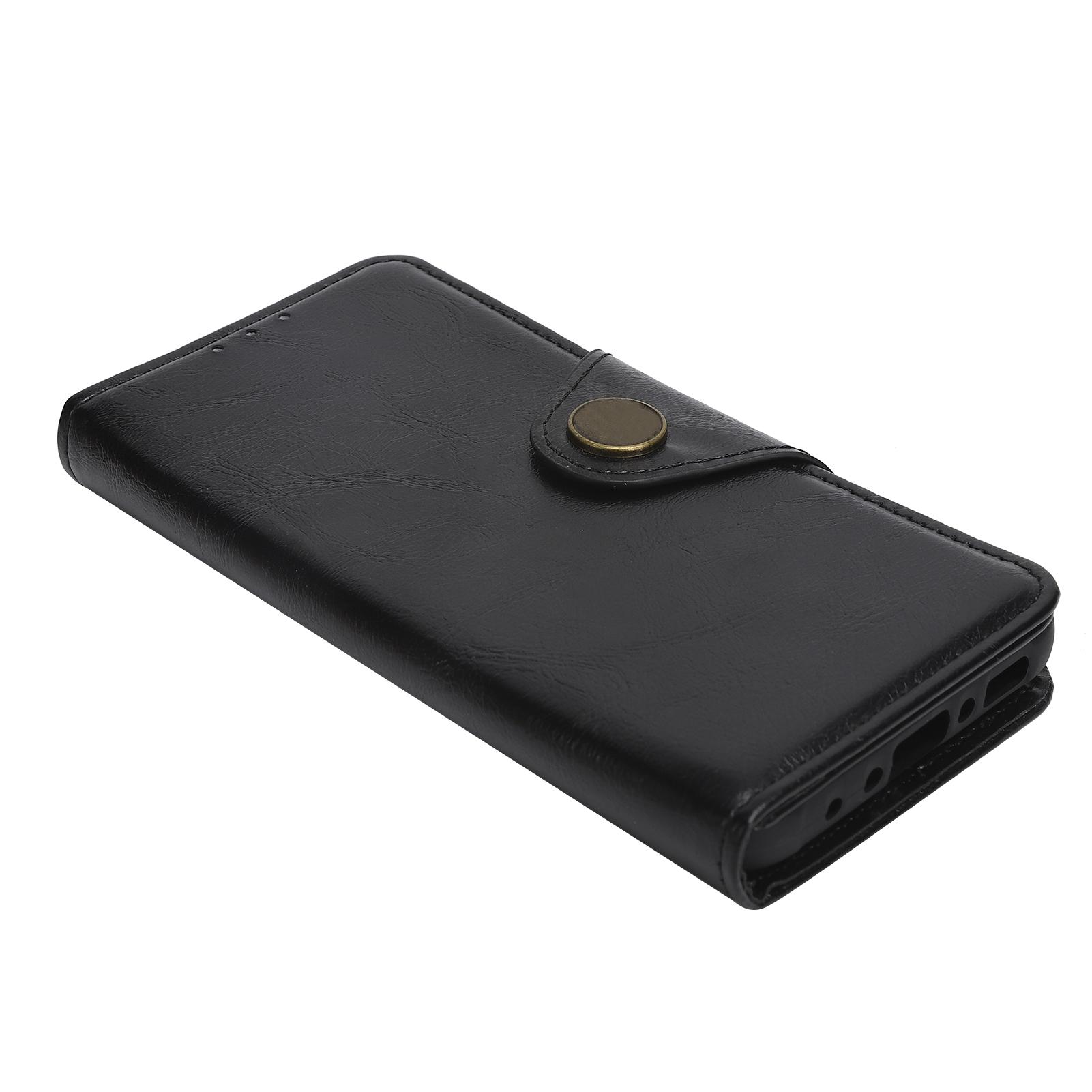 

Shockproof Phone Covers Full Body Leather Case for Samsung Galaxy X Cover 5 with Card Slot чорний