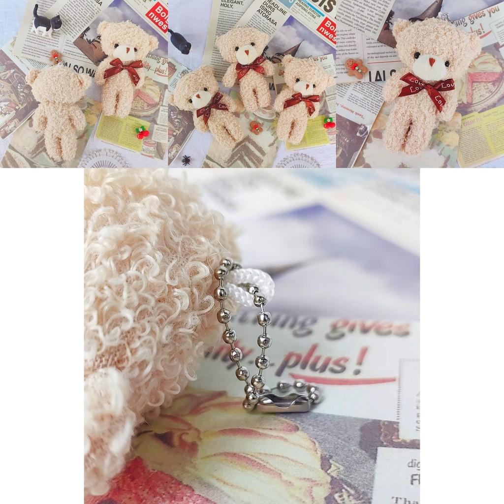 Adorable Plush Teddy Bear Stuffed Animal With Blush For Cute Bouquet Gifts