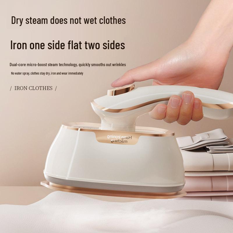 Portable Handheld Folding Garment Steamer and Mini Iron for Travel and Home Use
