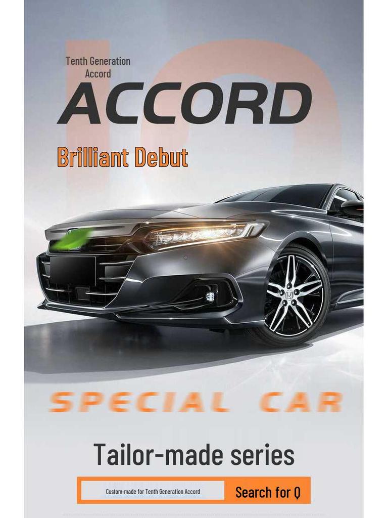 Honda Accord 10. Generation Ganzjahres-Kunstleder Autositzkissenbezug