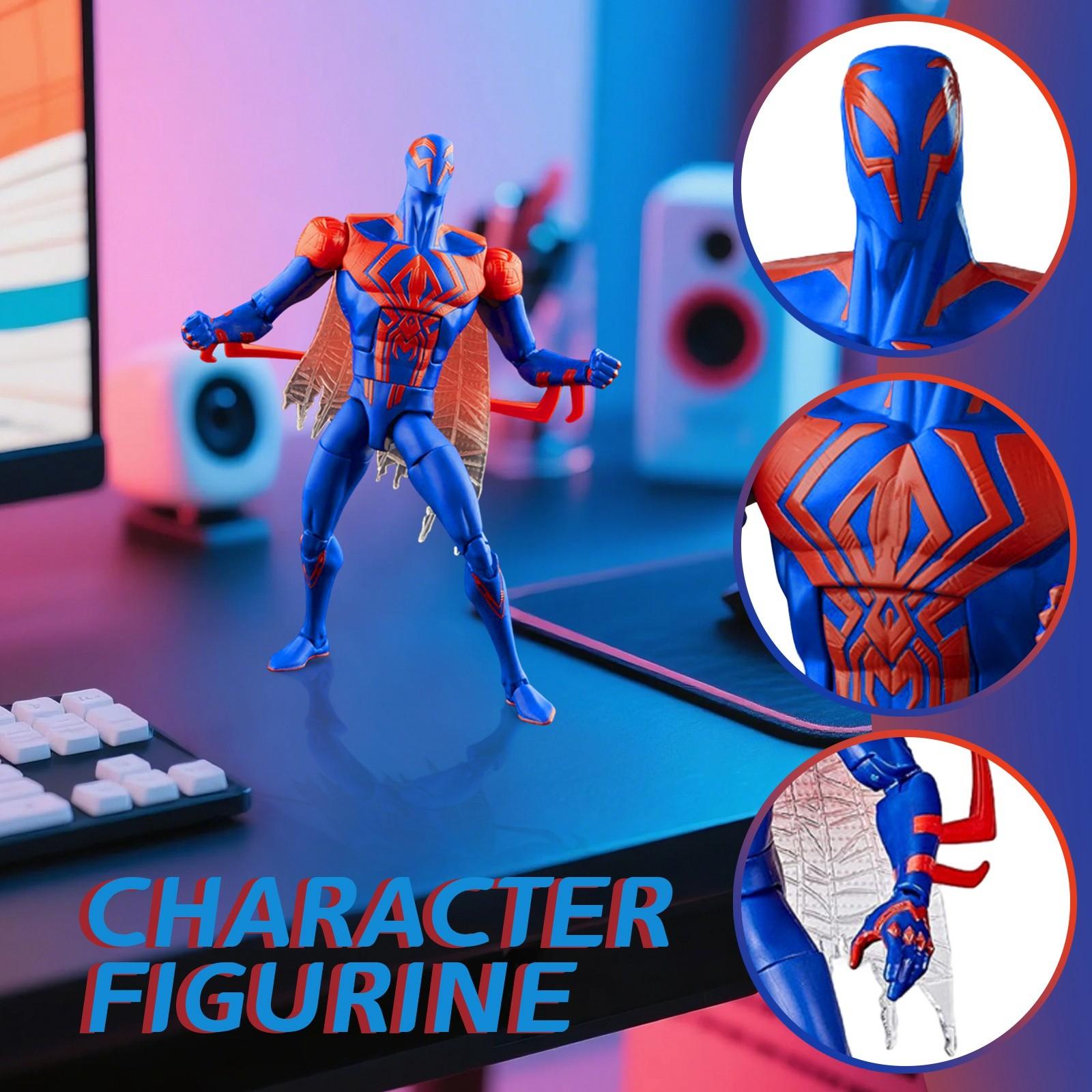 

Creative Anime Figures With Movable Joints, Doll Ornaments Models One Size синій