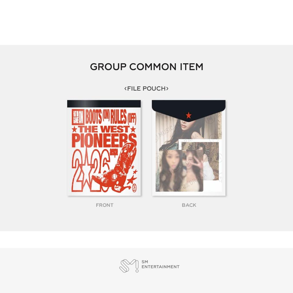 aespa Photo Pack, File Pouch + Postcards + Instant Photos + Photocards, K-Pop Official Merchandise