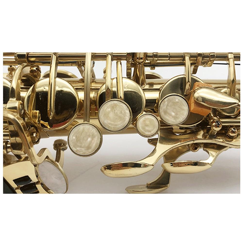 Saxophone Key Buttons Inlays Beige Easy To Install