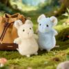 Adorable Fancy Rat Plush Toy Cuddly Soft Stuffed Pet Rat Plushie for Girls Boys Birthday Xmas Gift Snuggle Companion Hoom Decor