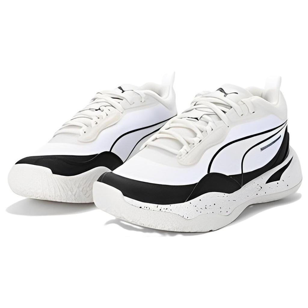 Puma Playmaker Spray - White Black Unisex Sneakers 388467-01