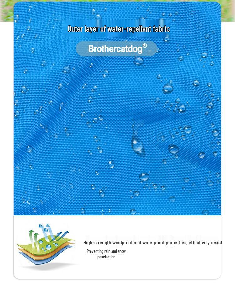 Clearance Windproof & Waterproof Large Dog Sporty Jacket - Warm, Cold-Proof Pet Clothing