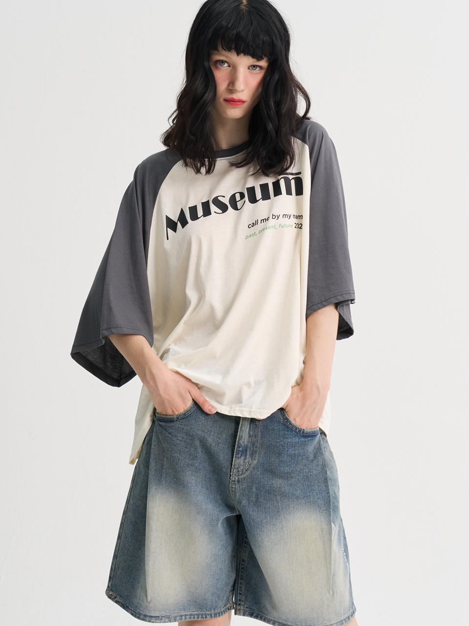 Sorry, Too Much Love Season Point Museum Raglan T-Shirt_Charcoal Free