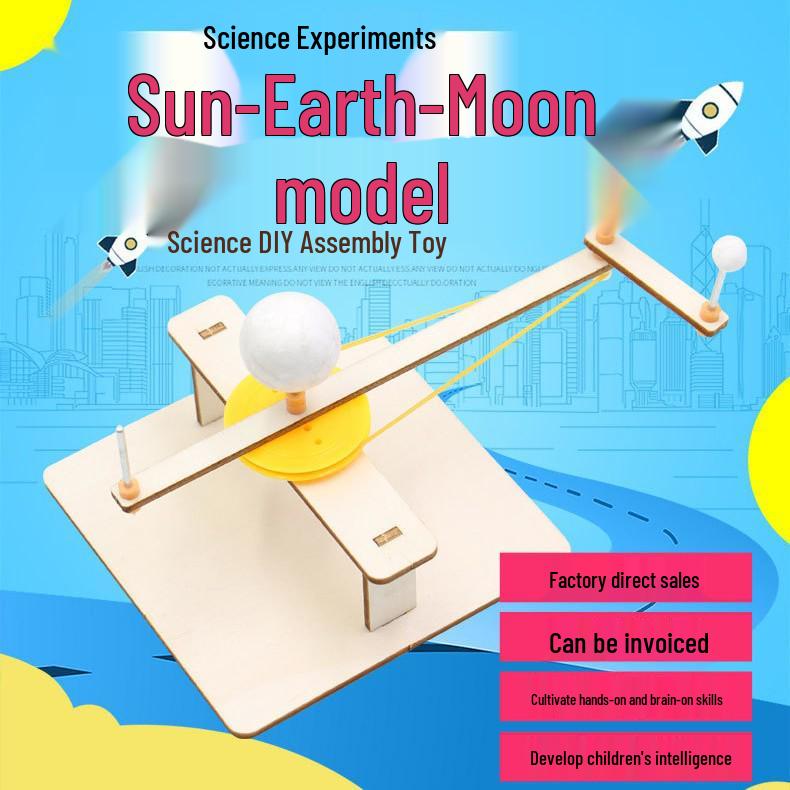 Sun-Earth-Moon DIY Model Kit for Kids Science Projects and Experiments 453543