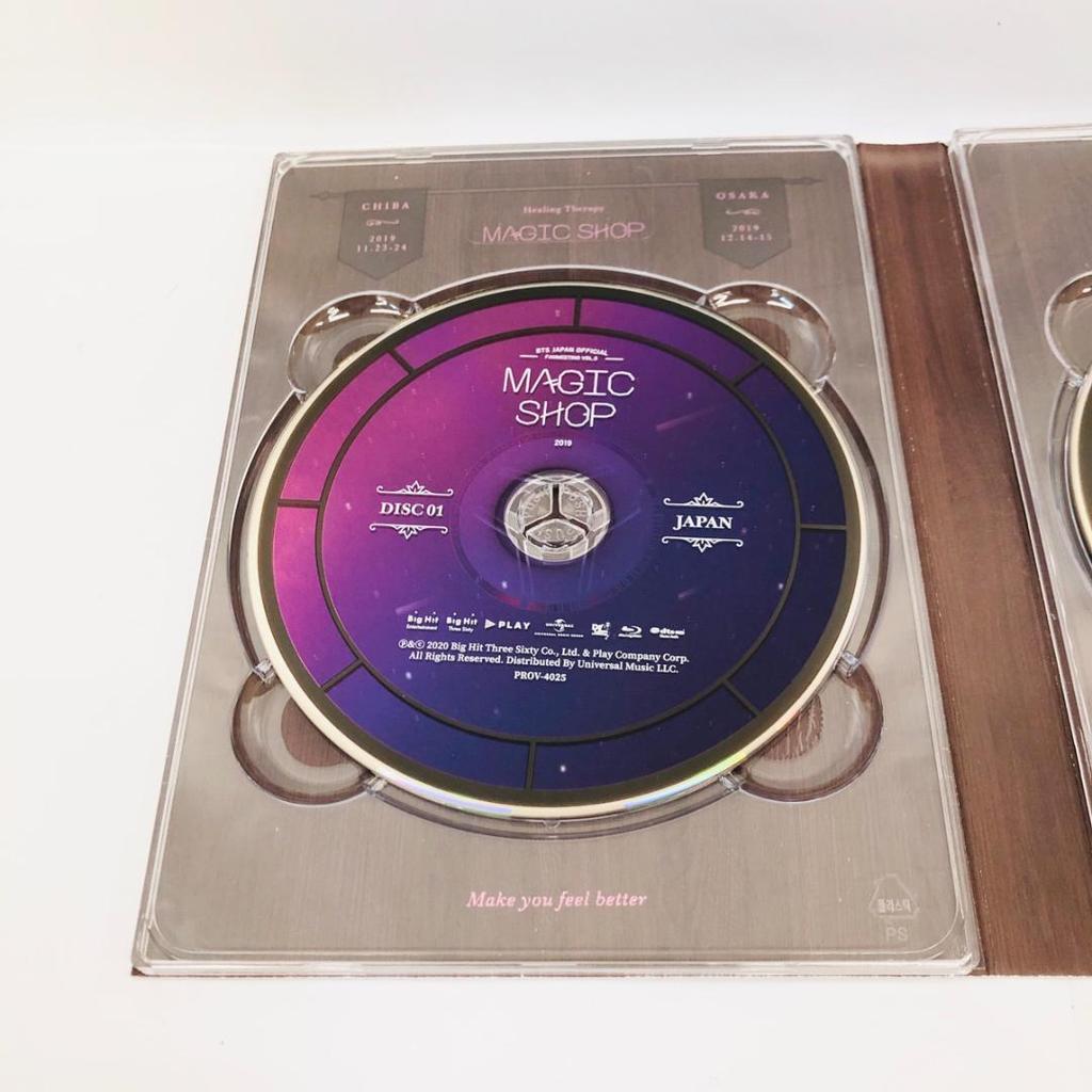 [USED] BTS MAGIC SHOP Blu-ray with trading cards "6954