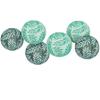 3PCS Decorative Paper Lanterns Leaf Pattern Hanging Lanterns Suitable for Weddings Birthdays and Festival Atmosphere