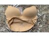 Women's Backless Sports Bra with Fixed Cup and Crossed Straps