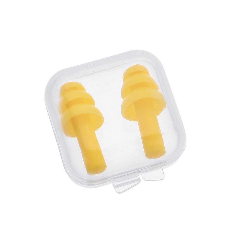 3pairs Soft Silicone Earplugs Waterproof Swimming Ear Plugs Noise Reduction Sleeping Ear Plugs Hearing Protection