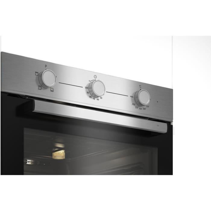 Vestavná trouba - Parní čištění - Přirozená konvekce - BEKO BBIC12100XD - Nerez - 60x60cm