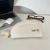 Casual Retro Style Pencil Case Large Capacity Korean Fashion Makeup Bag Portable Stationery Organizer for Students