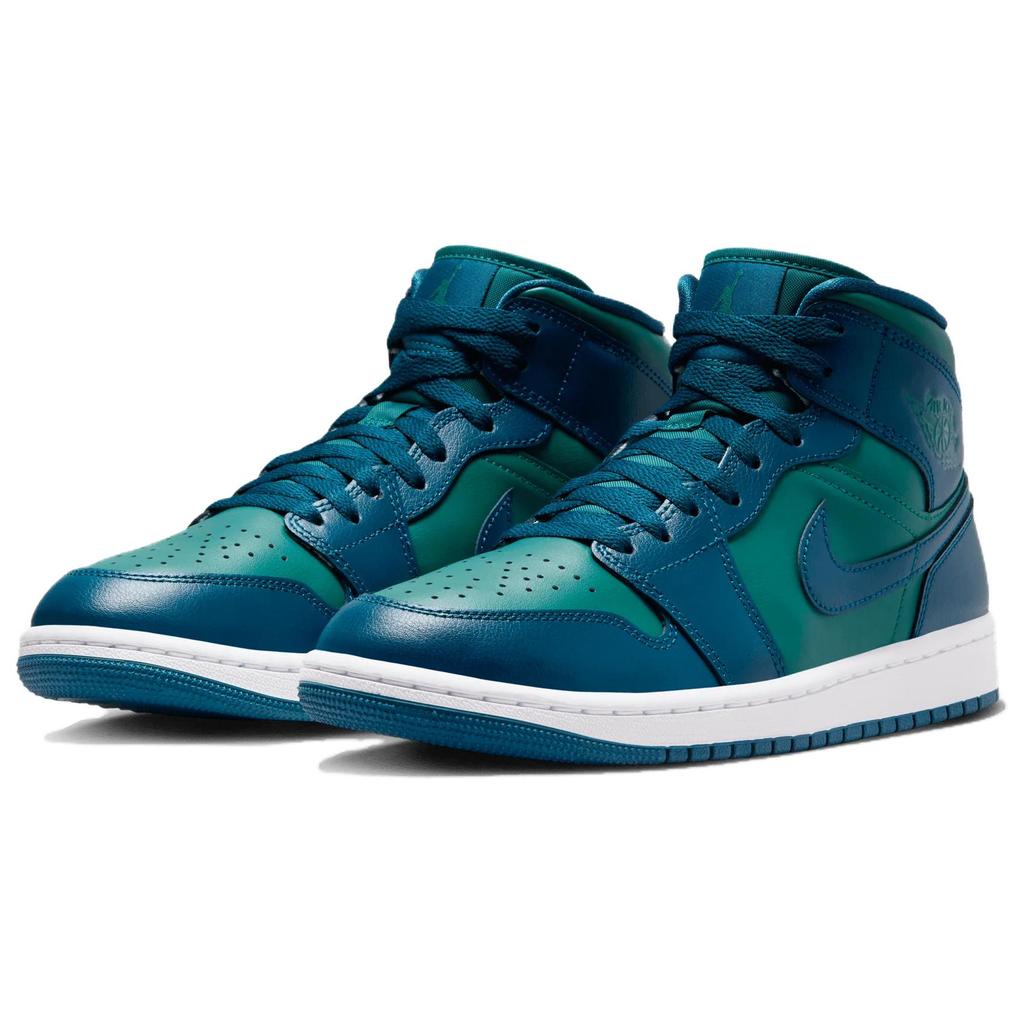 New Jordan 1 Mid Teal French Blue Women's BQ6472-301