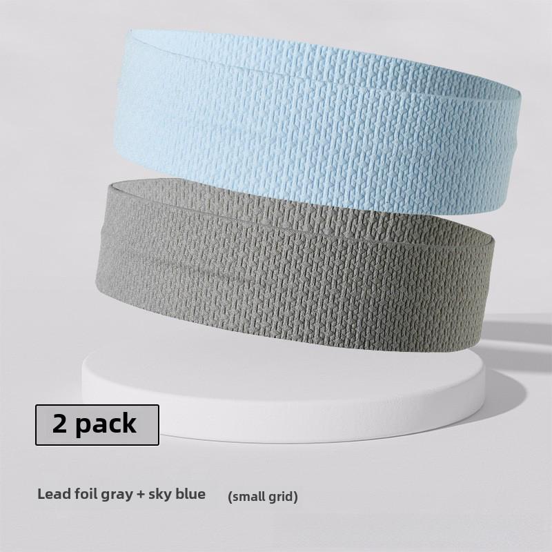 Diadema bordada unisex que absorbe el sudor para deportes, running, fitness y yoga.