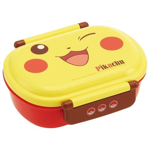 Skater Children's Antibacterial Lunch Box, Fluffy, 360ml, Pok?mon Pikachu Face, Made In Japan (QAF2BAAG-A)