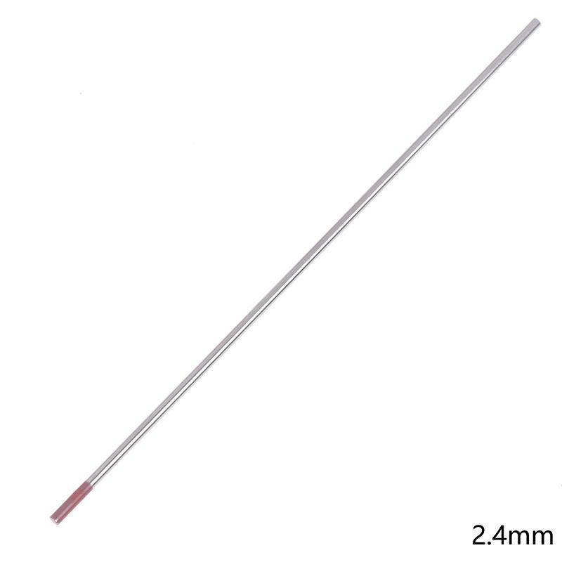 1Pcs Tungsten Electrode Wt20 Welding Tig Red Tip Rod Directional Welding Tungsten Needle Rod Argon Arc Welding Gun Red Tip Rod