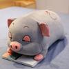 Cute Cartoon Pig Mouse Hamster Bed Pillow Girls Office Lunch Plush Gift Toy