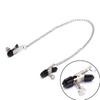 Stainless Steel Metal Chain Nipple Clamps   Restraints Kink Nipple & Clitoral Toys